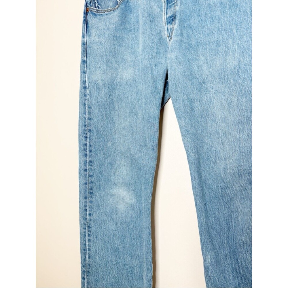 Aligrace Vintage Reclaimed Levi’s 501 Classic Relaxed Straight Leg Jeans 27 - Picture 5 of 12